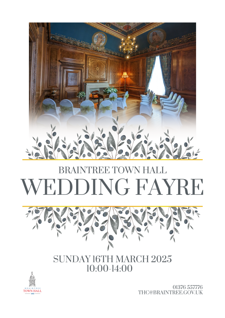 Braintree Town Hall Wedding Fayre Close Up Entertainment